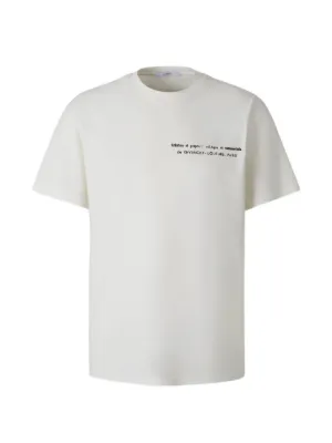 Saint Laurent Reverse Logo Tシャツ | ニュートラル | FARFETCH JP