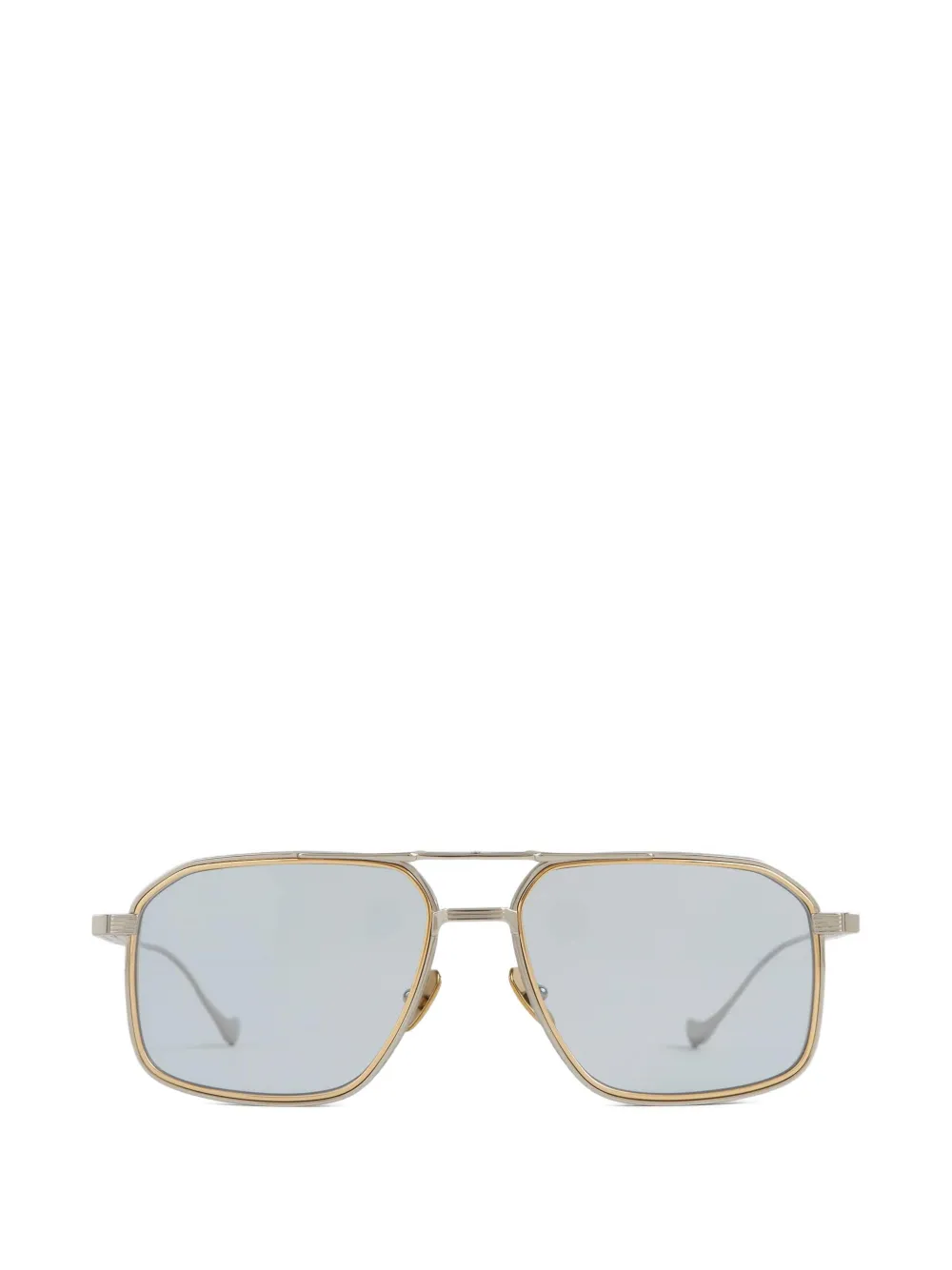 Cutler & Gross pilot-frame glasses - Silber