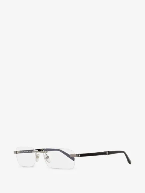 Montblanc rimless rectangular-frame glasses