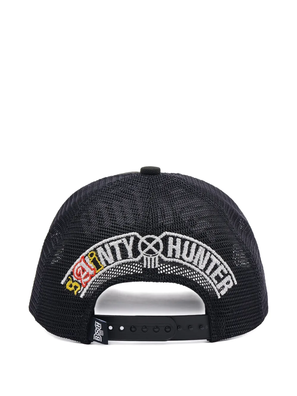 SAINT MXXXXXX Embroidered Mesh Cap | Black | FARFETCH ZA
