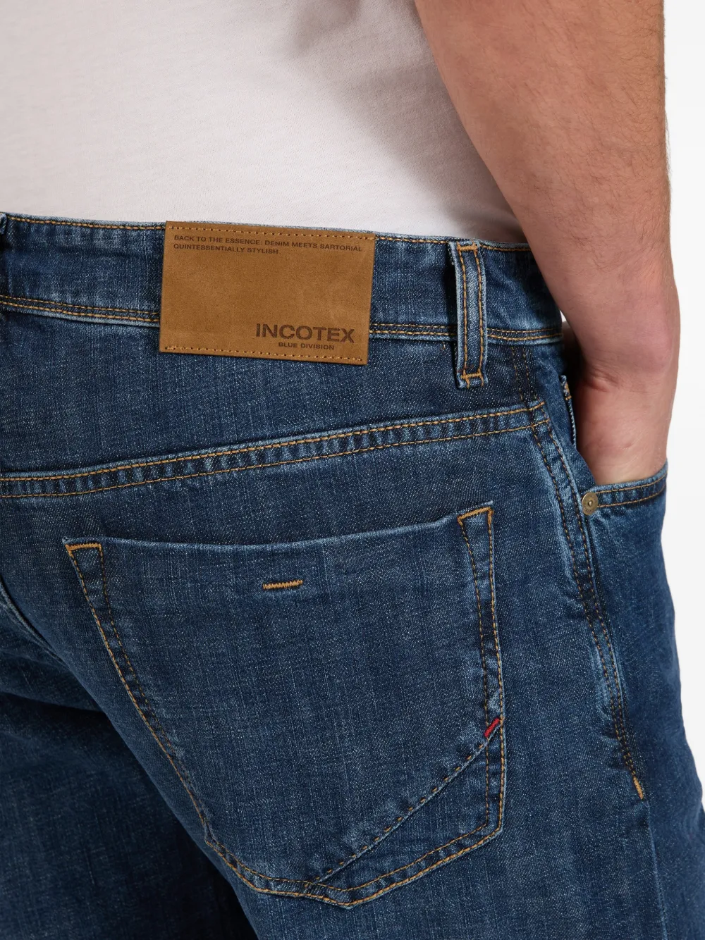slowear Incotex Blue Division regular-fit jeans Blauw