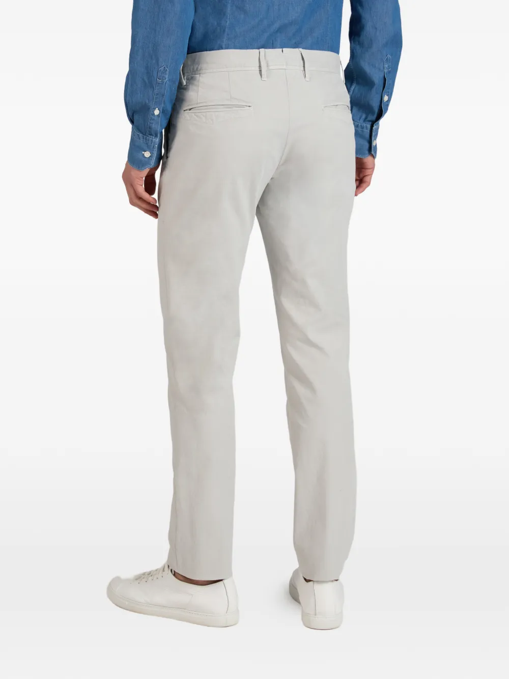 Incotex Slim-fit chino Grijs