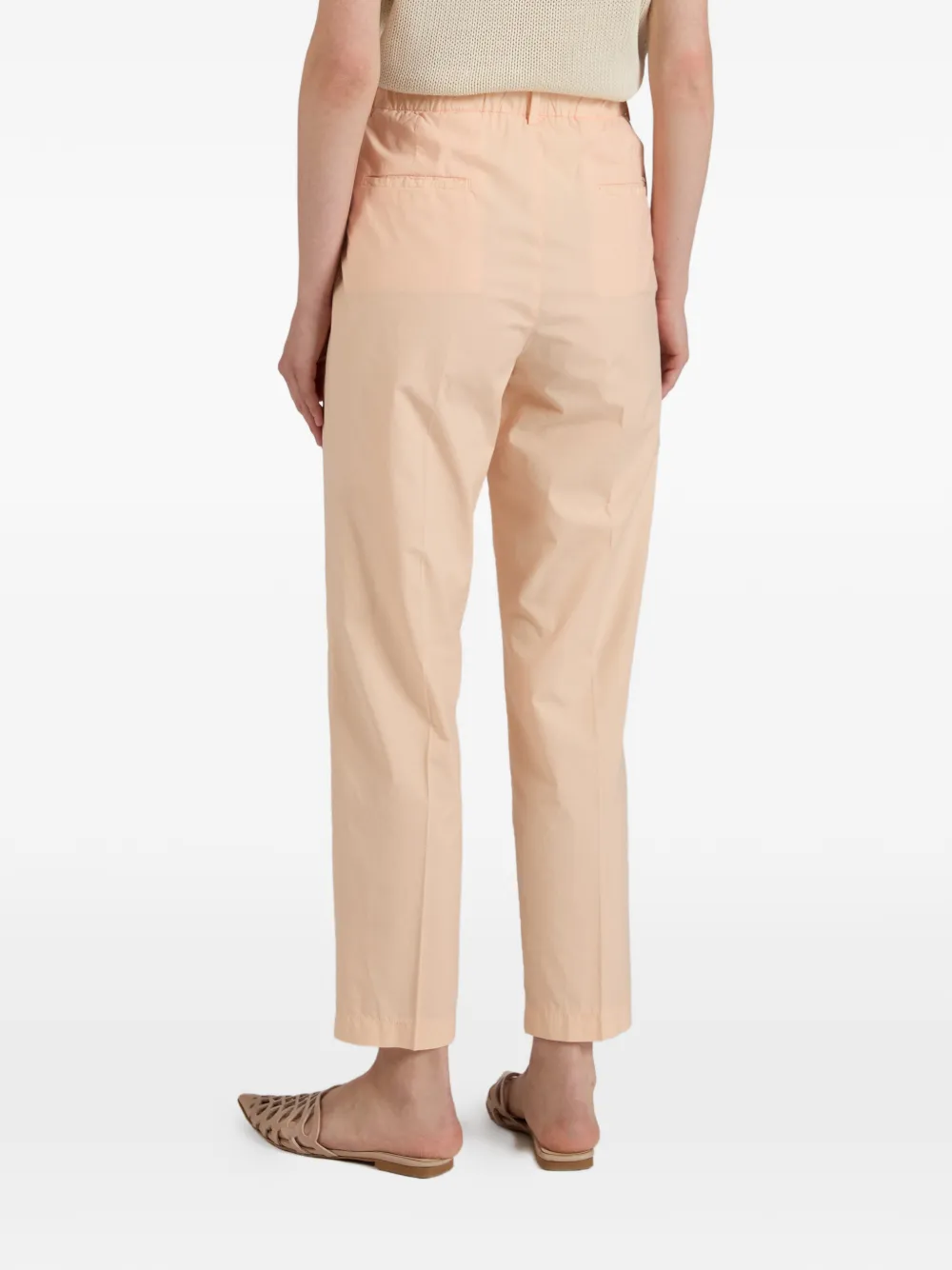 Incotex Broek met riemlussen Roze