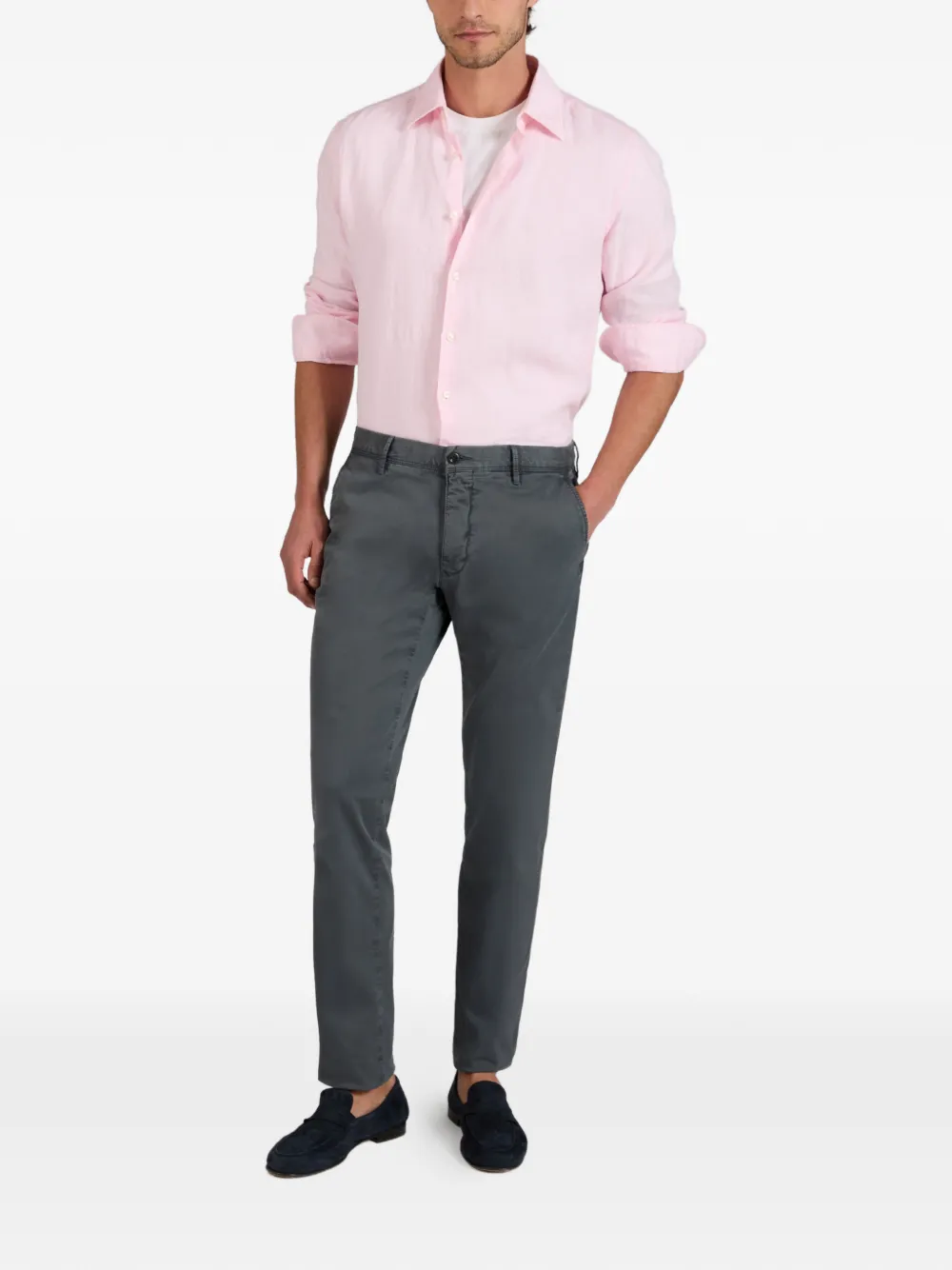 Incotex Skinny broek Grijs