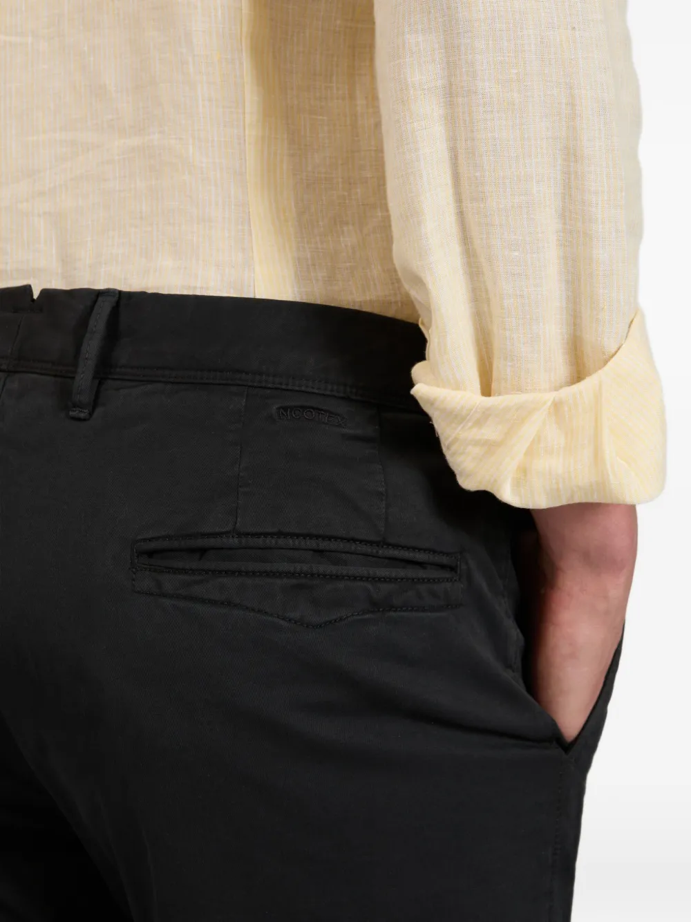 Incotex Skinny broek Zwart