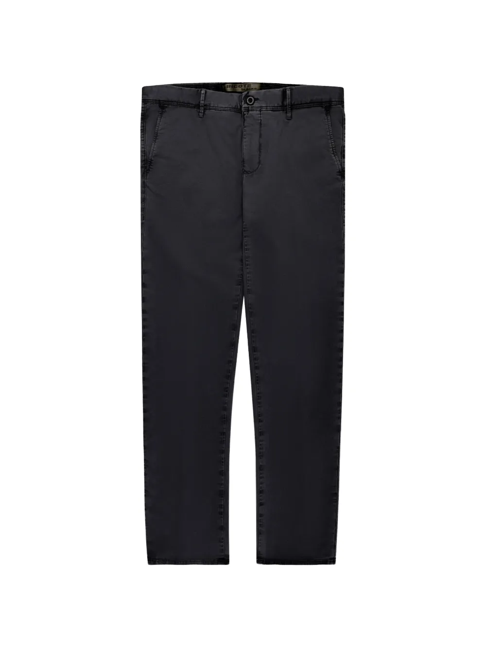 Incotex gabardine slim-fit trousers - Schwarz
