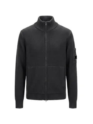 C.P. Company ジップアップ ニットトップ | グレー | FARFETCH JP