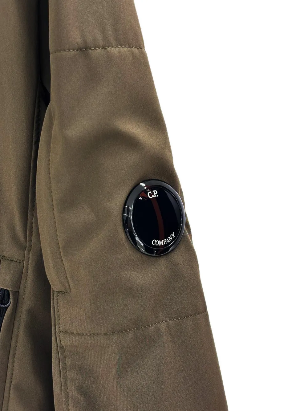 C.P. Company Bomberjack met logodetail Groen
