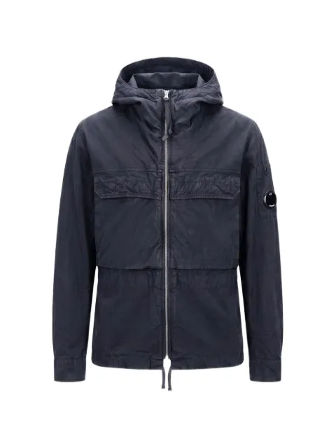 C.P. Company Lens-detail hooded overshirt