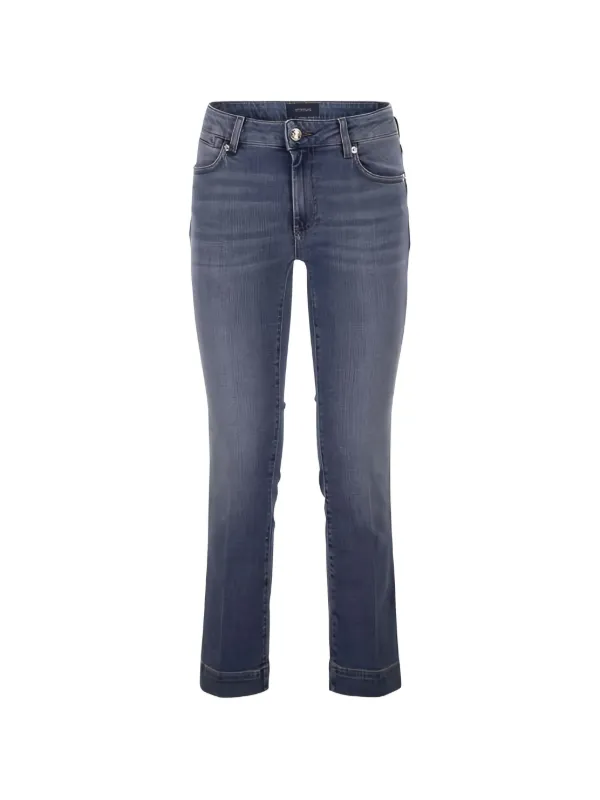 Sportmax Cropped Jeans in Blue