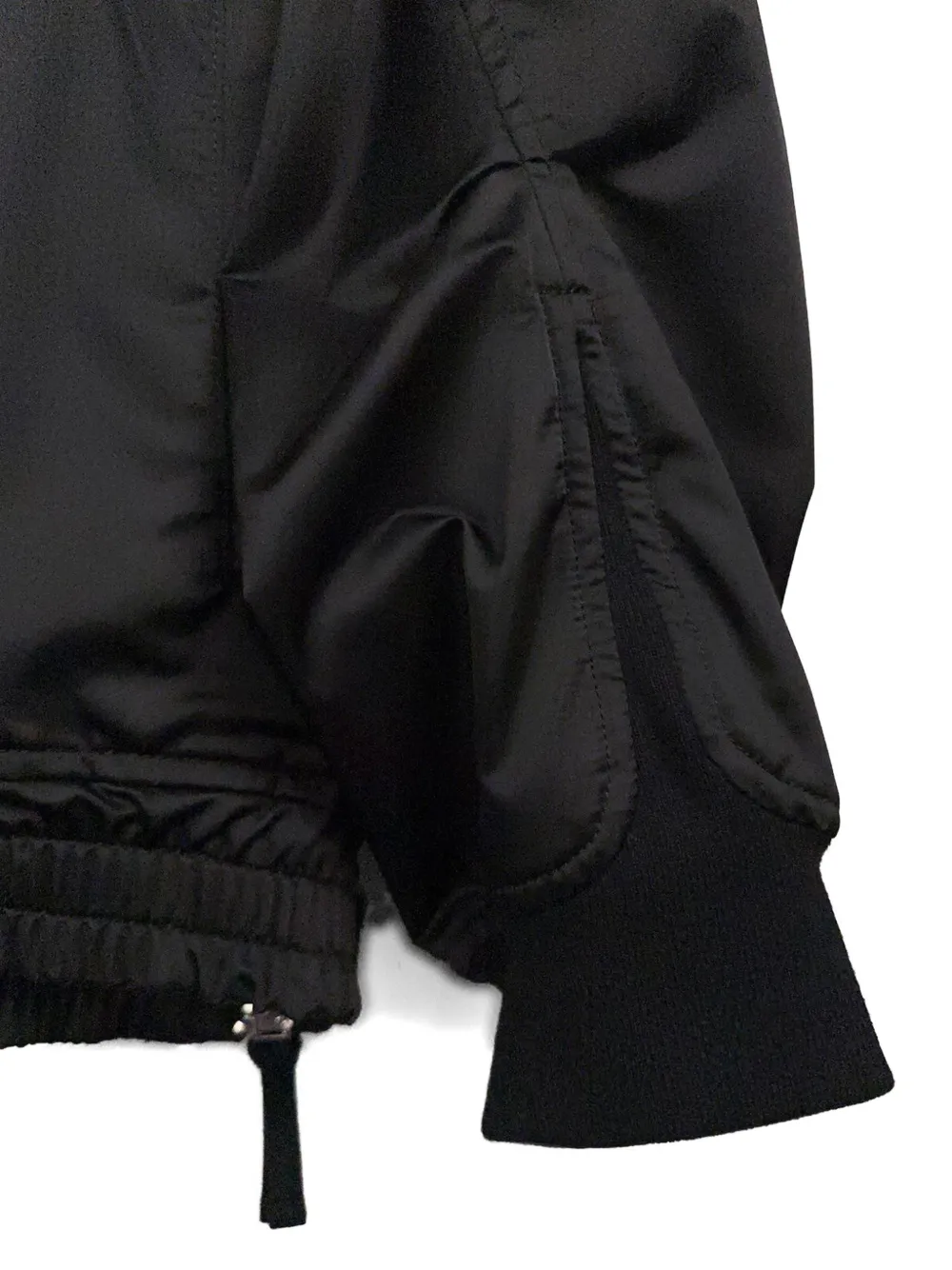 Comme des Garçons Homme Jack met ritsdetail Zwart