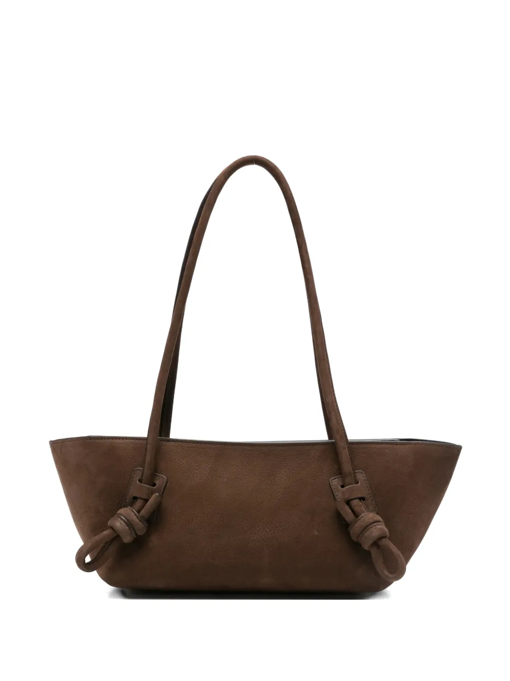 Hereu knot-detail shoulder bag - Marrone