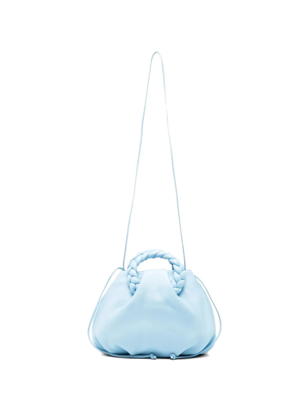 Hereu braided-handle cross body bag - Blu