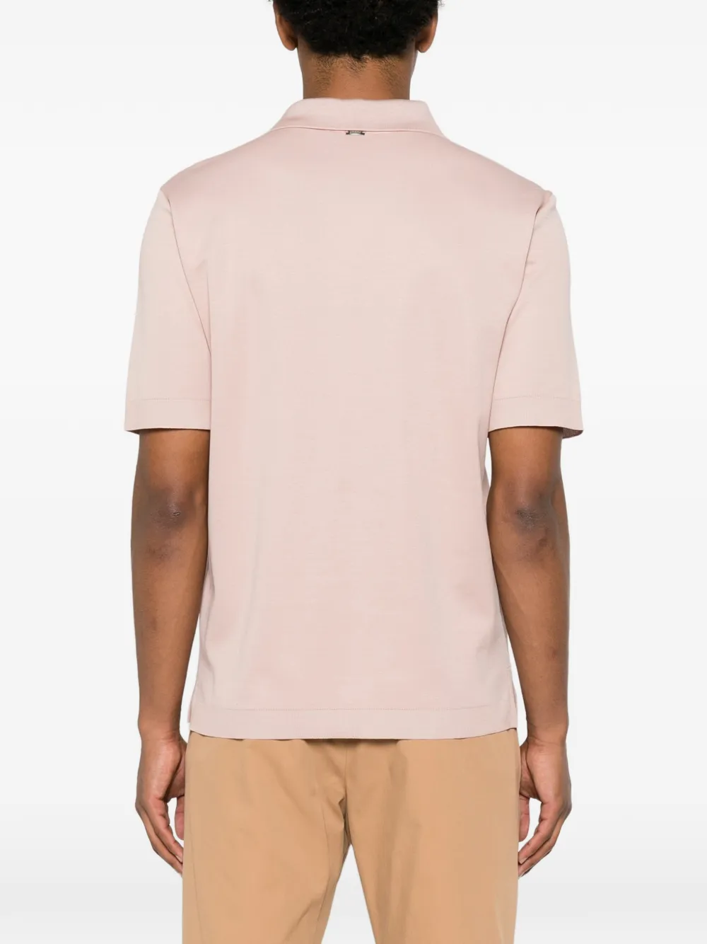 Herno Poloshirt met korte mouwen Roze