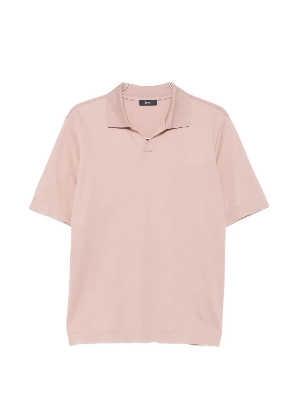Herno short-sleeve polo shirt - Rosa