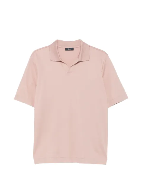 Herno short-sleeve polo shirt