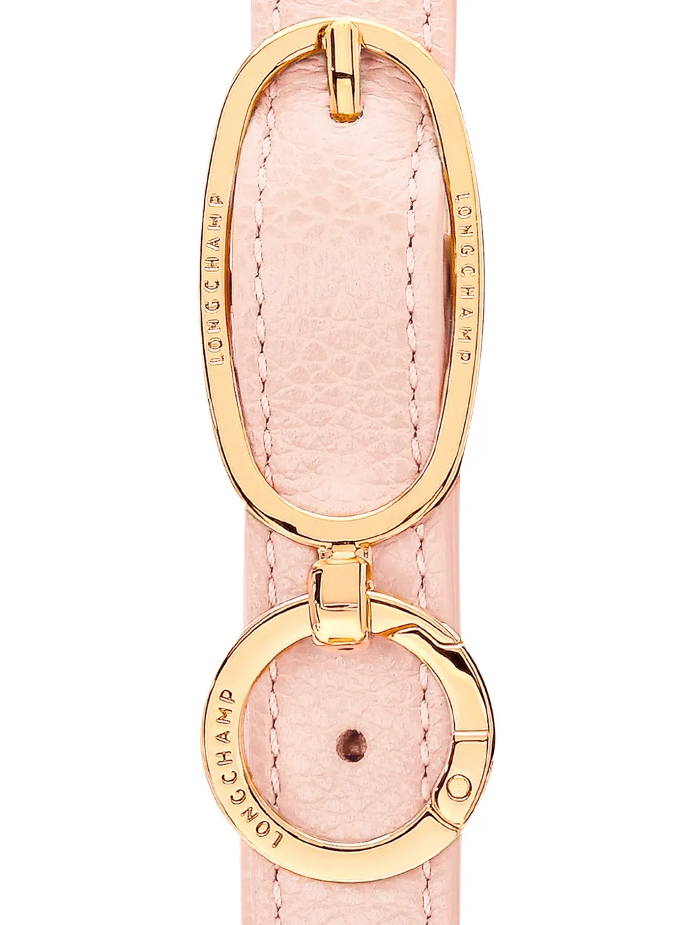 Longchamp Le Foulonné kleine crossbodytas Roze