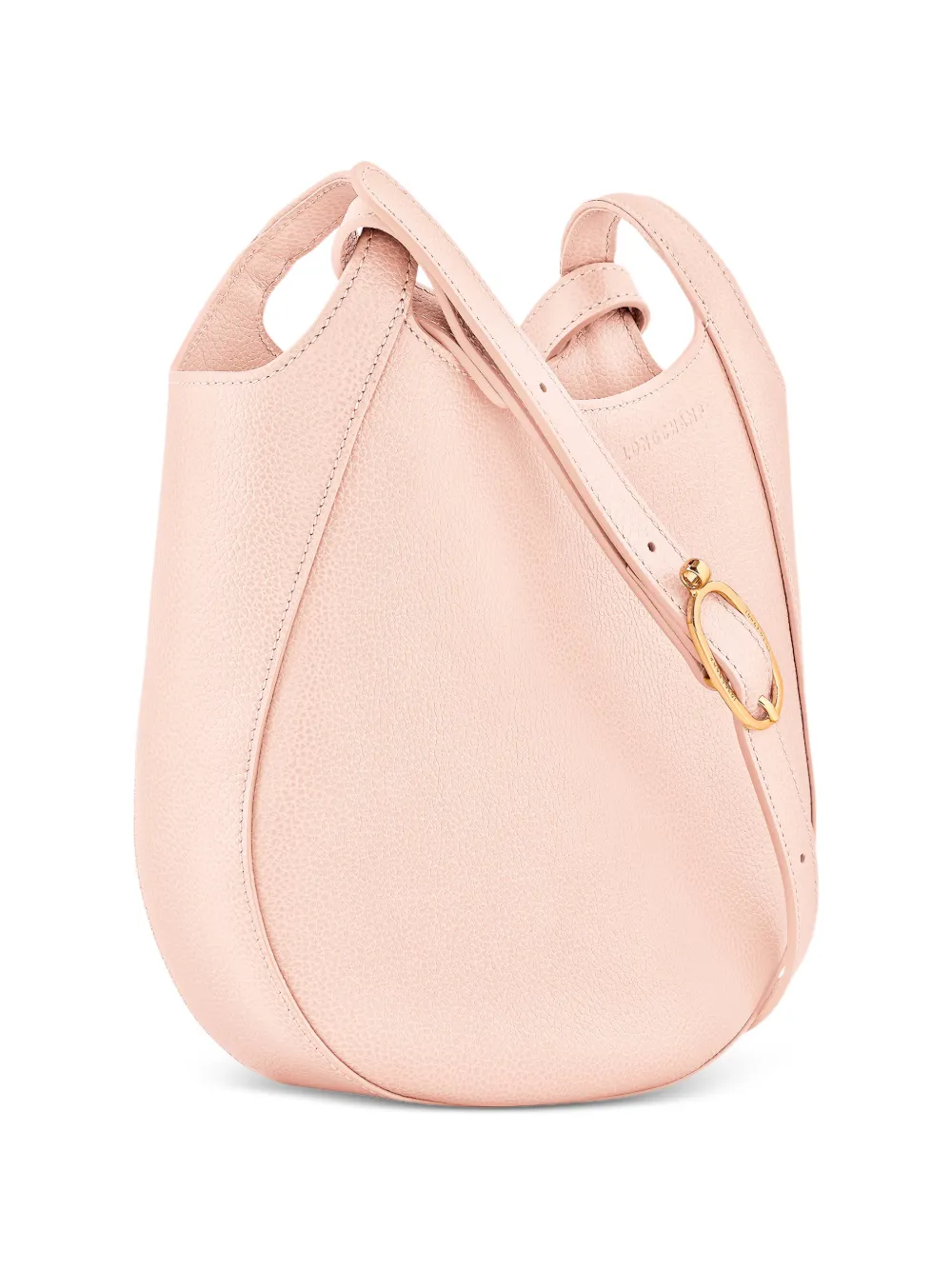 Longchamp Le Foulonné kleine crossbodytas Roze