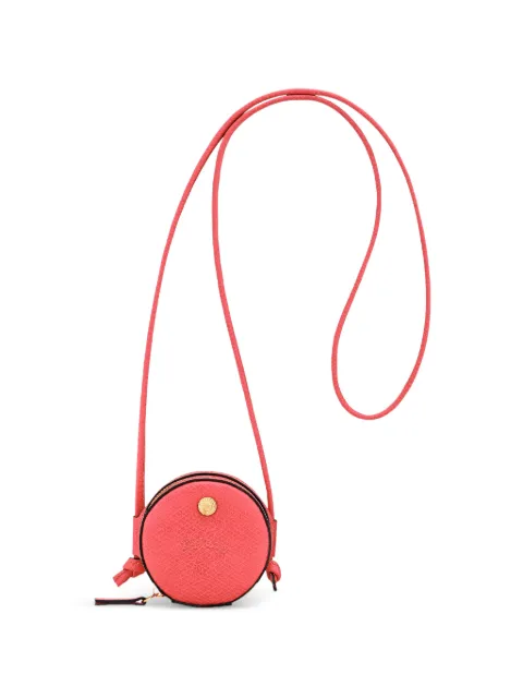 Longchamp Le Pliage leather coin purse