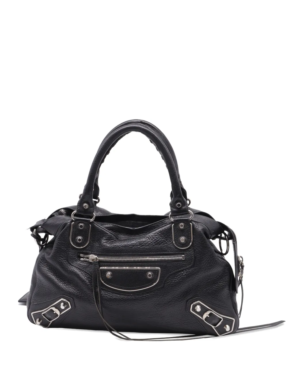 Balenciaga Pre-Owned Motorcycle City handbag - Nero