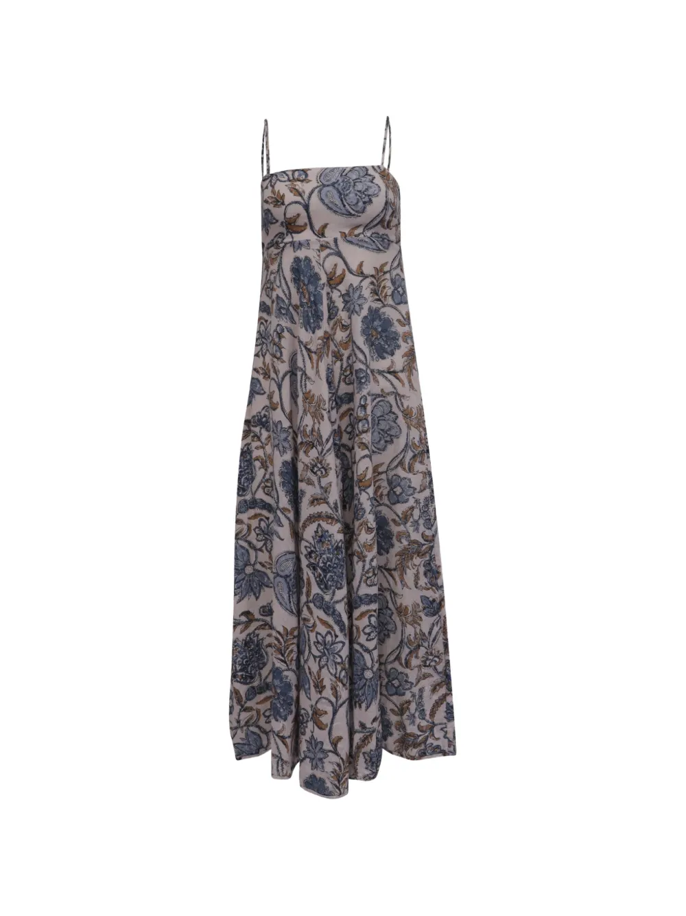 ZIMMERMANN Vitali floral-print dress - Toni neutri