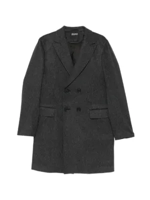 Rick Owens Slim Drella Coat | Black | FARFETCH