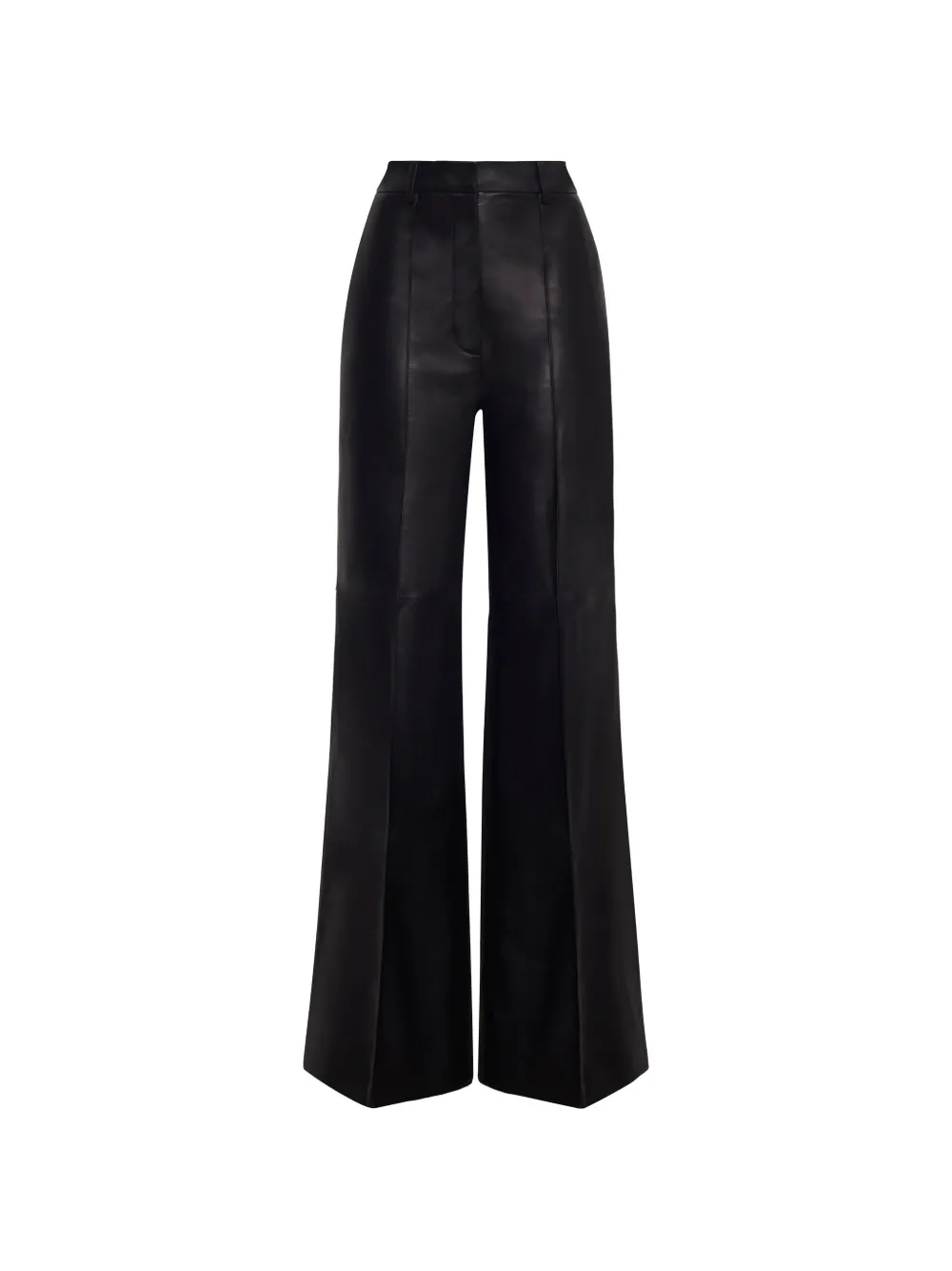 Adam Lippes Riz leather trousers - Nero