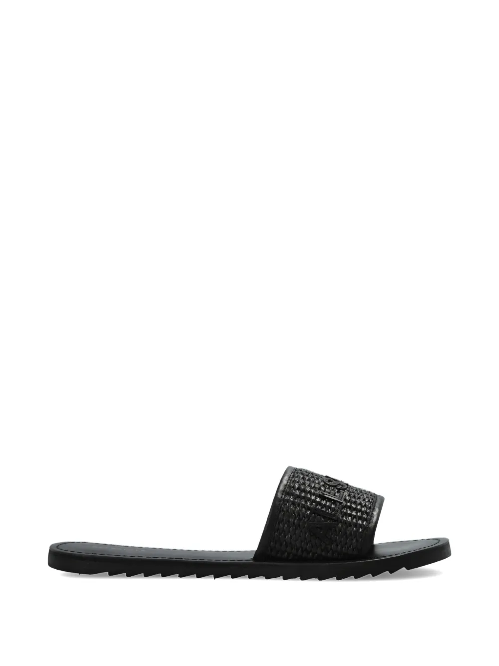 AllSaints Hoxton slippers Zwart