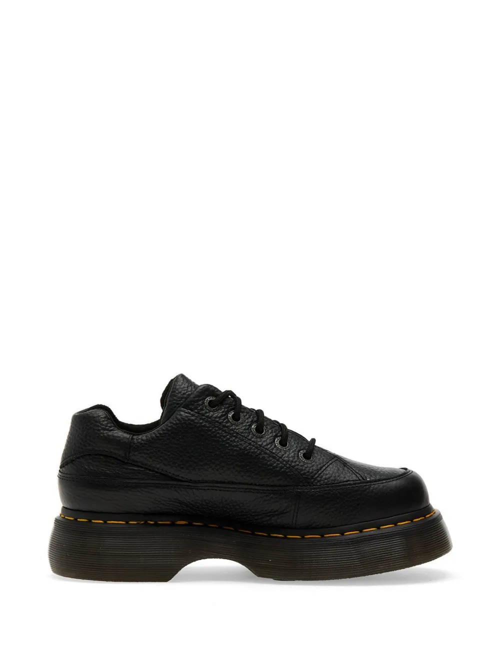 Dr Martens Buzz 5-Eye leather platform shoes - Nero