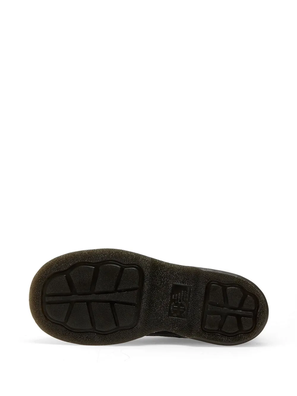 Dr Martens Buzz 5-Eye leren schoenen met plateauzool Zwart