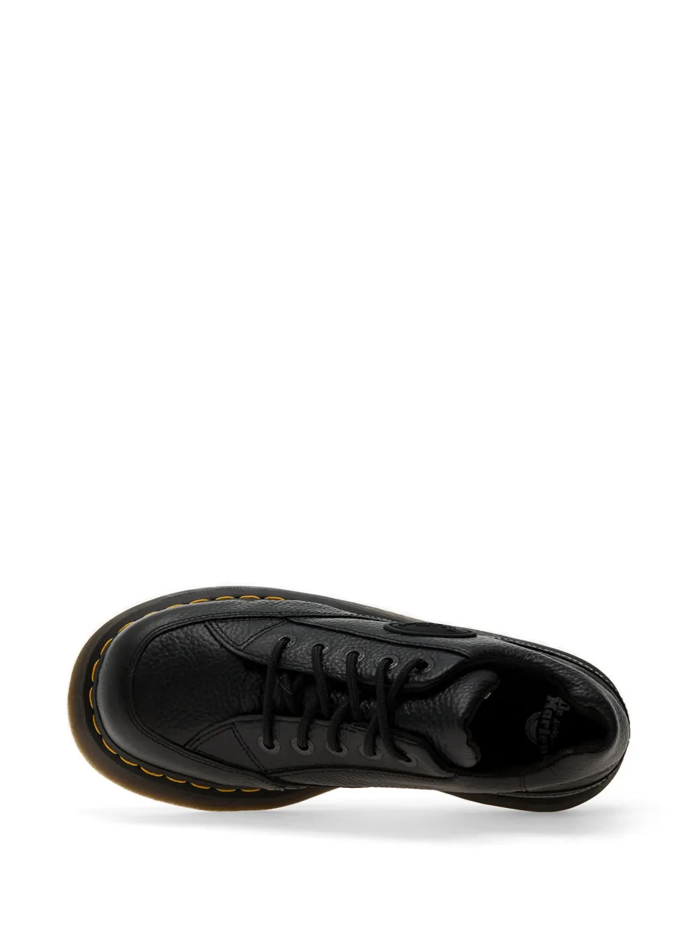 Dr Martens Buzz 5-Eye leren schoenen met plateauzool Zwart