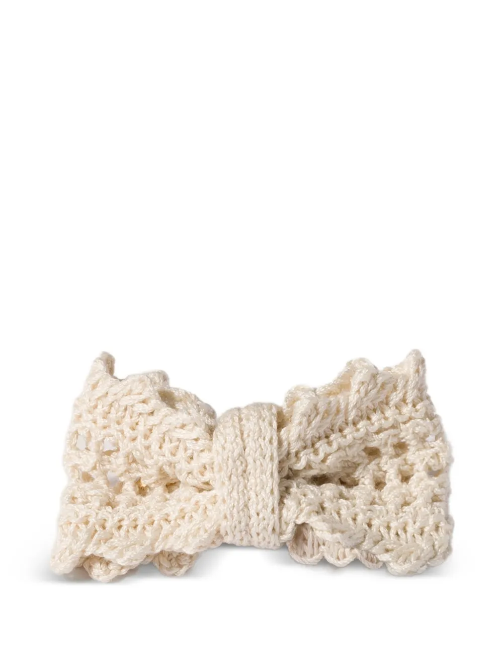 Miu Miu cotton hair clip - Neutrals