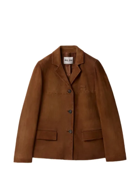 Miu Miu suede jacket
