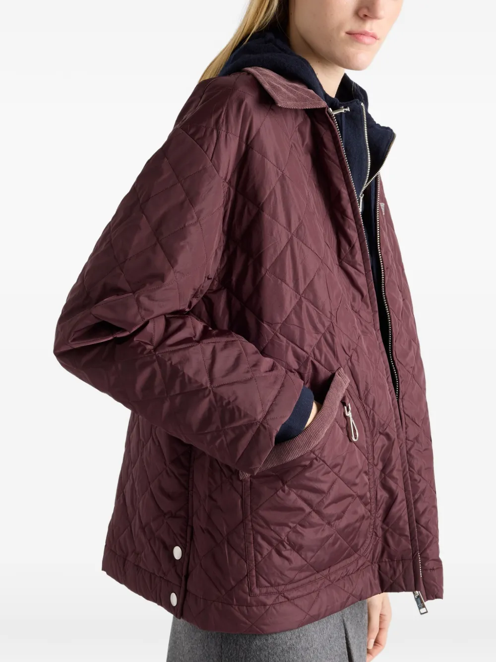 Prada Re-Nylon jack Rood