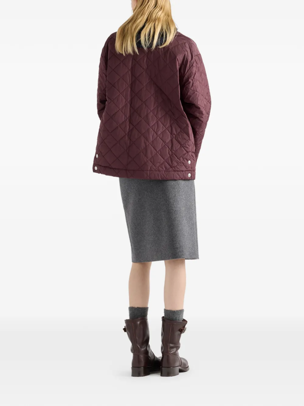 Prada Re-Nylon jack Rood