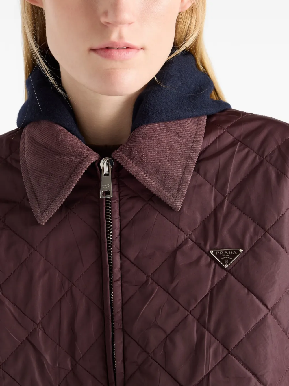 Prada Re-Nylon jack Rood