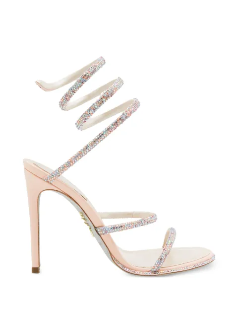 René Caovilla — Cleo crystal-embellished sandals