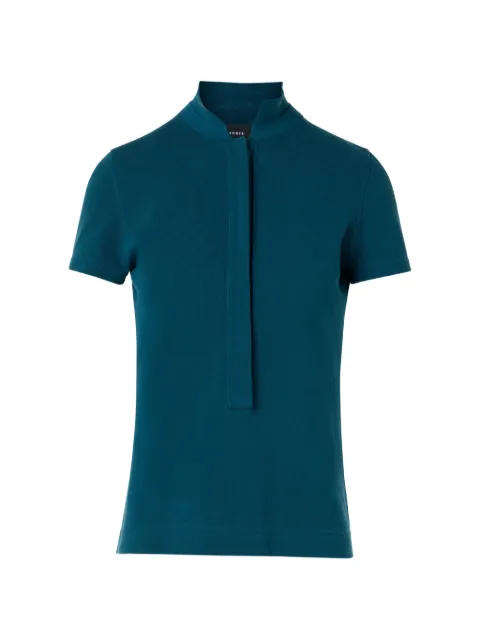Akris piqué polo shirt