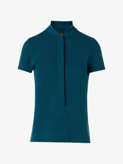 Akris polo en piqué