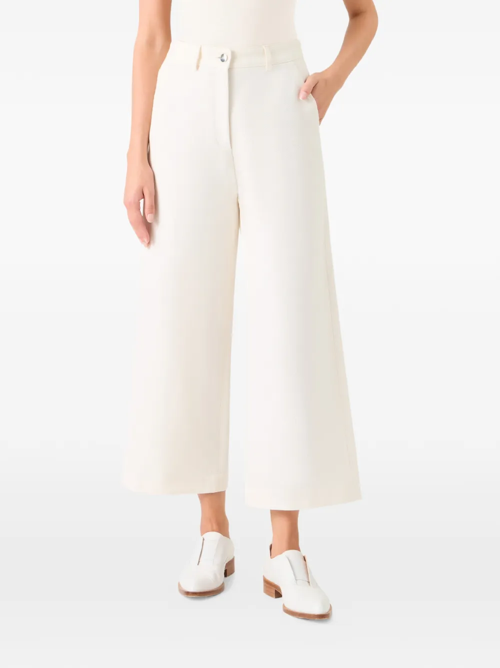  Akris Pantalon Finn - Blanc 