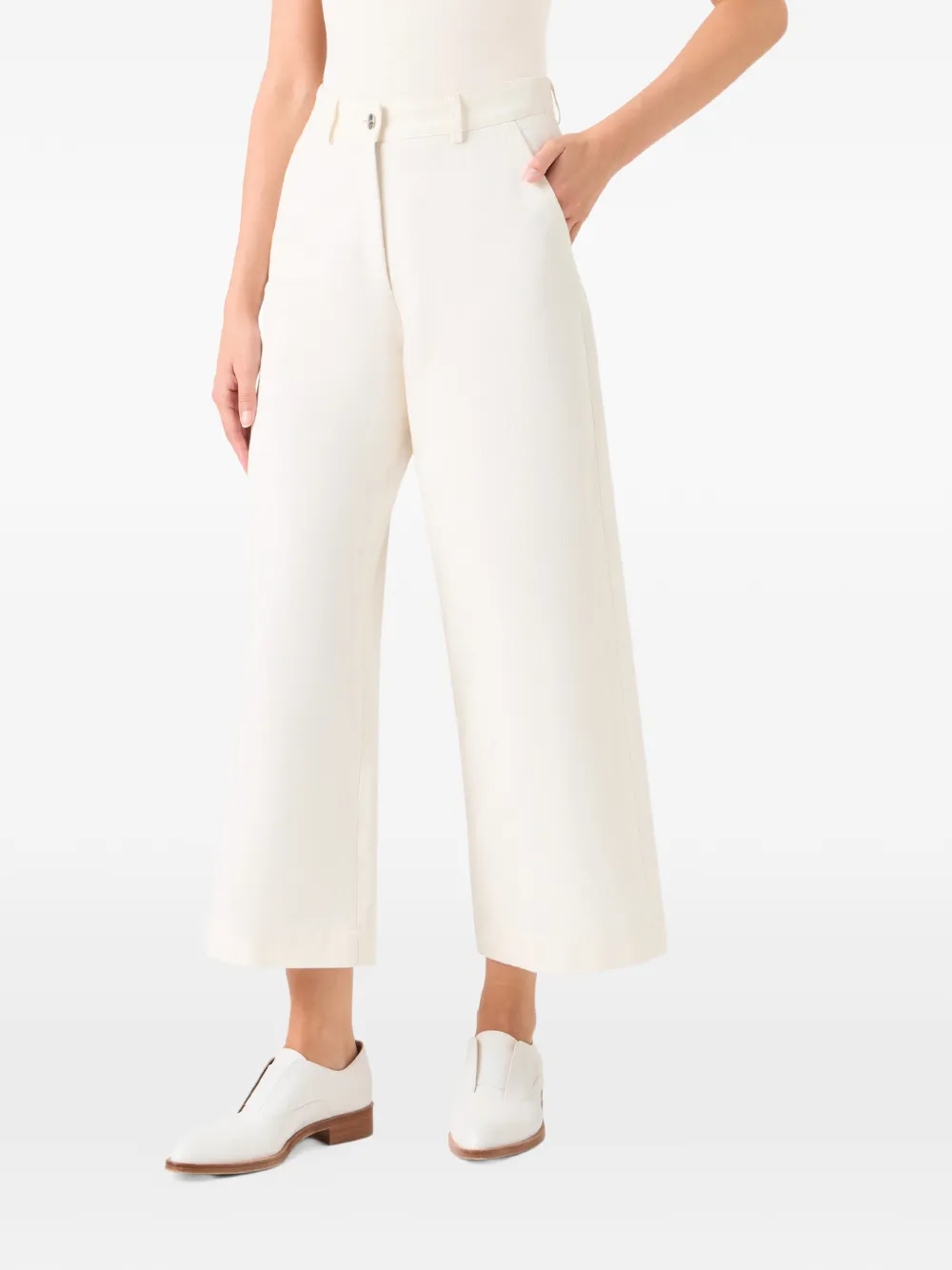  Akris Pantalon Finn - Blanc 