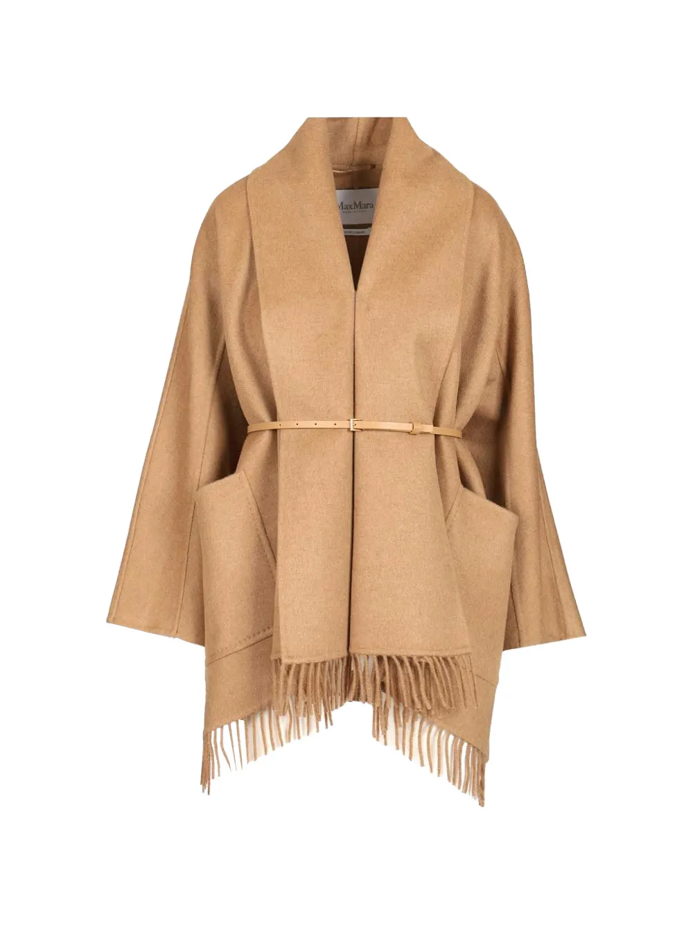 Max Mara wool oversized coat - Neutrals