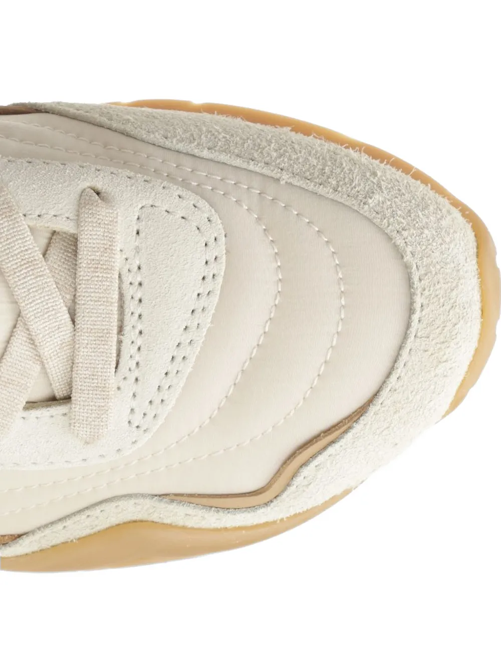 FENDI Wave Pulse suède sneakers Beige