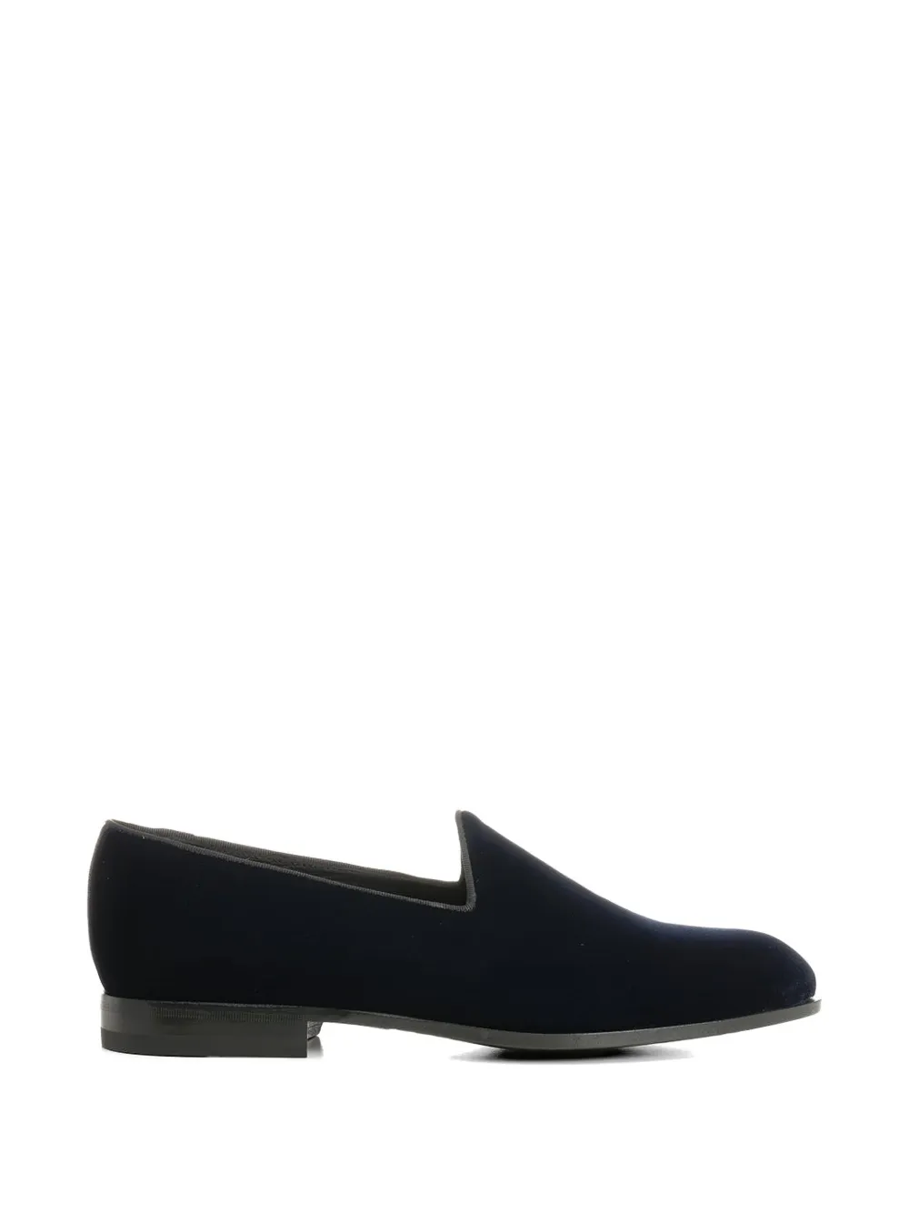Tagliatore velvet Skyler loafers - Blau
