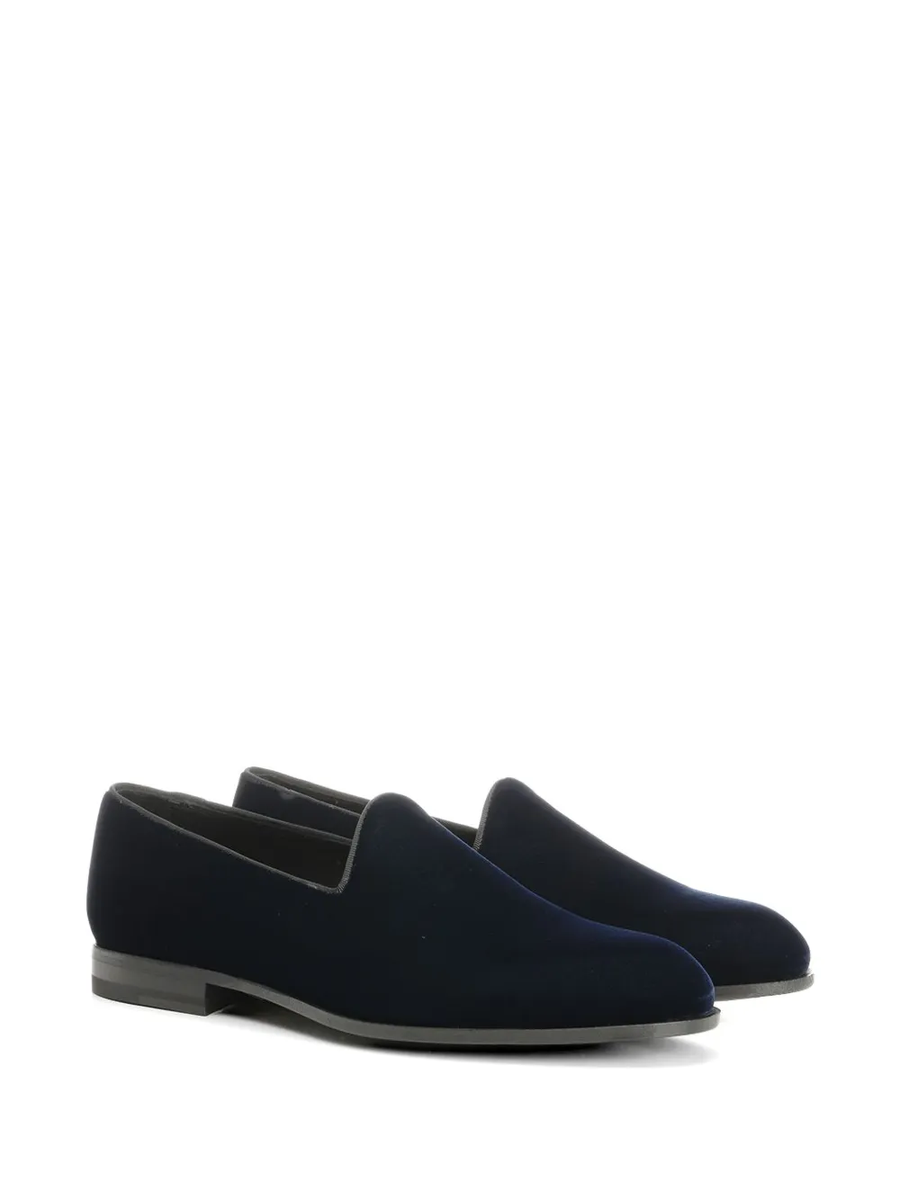 Tagliatore Skyler fluwelen loafers Blauw