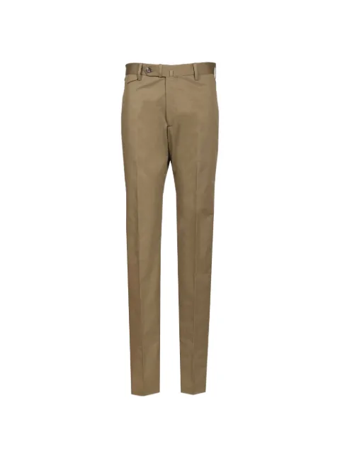 Tagliatore pressed-crease slim-fit trousers