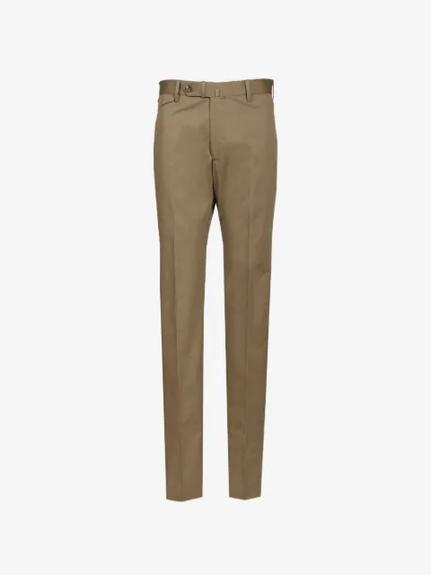 Tagliatore pressed-crease slim-fit trousers
