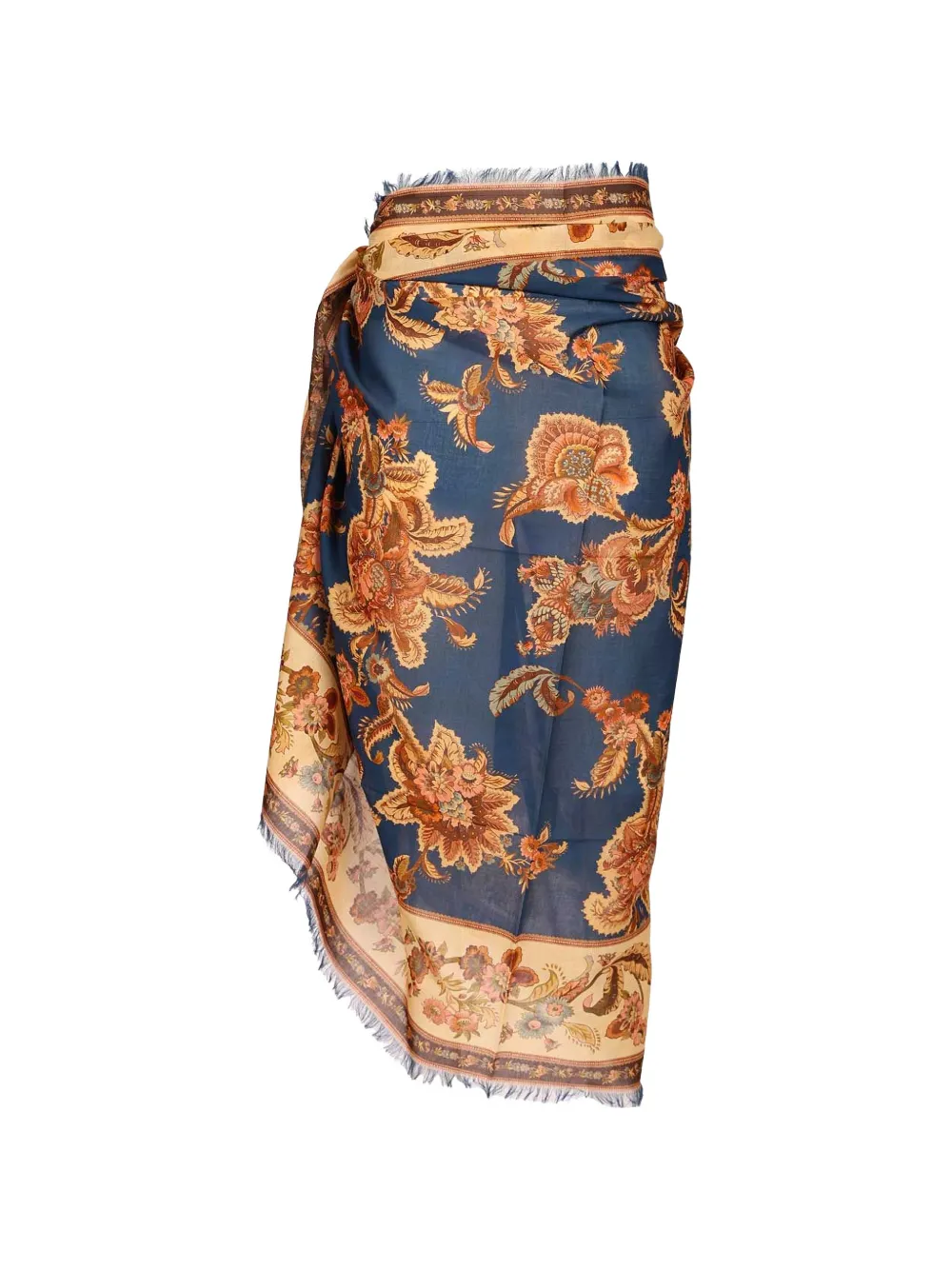  Zimmermann Pareo Con Estampado Floral - Azul 