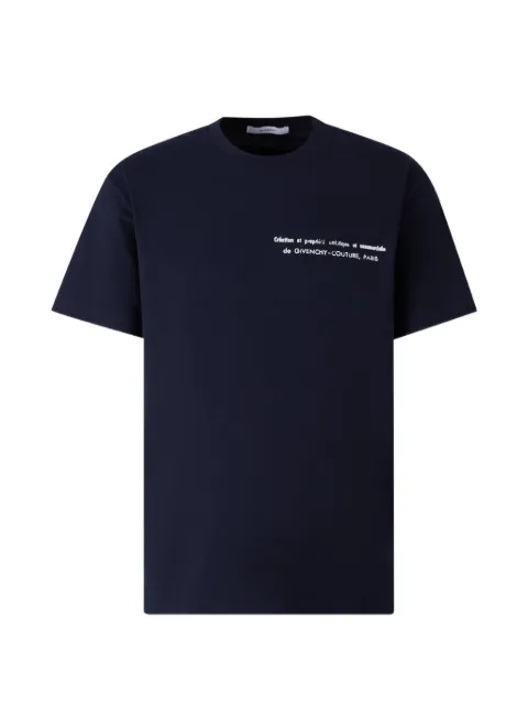 Givenchy logo-print cotton T-shirt