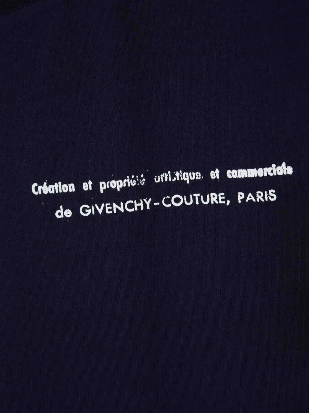 Givenchy Katoenen T-shirt met logoprint Blauw